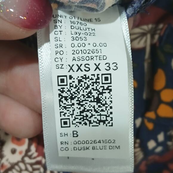 DULUTH TRADING Heirloom Gardening Bib Overalls XXS x 33 NWT Hedgehog Mushroom - Picture 10 of 16